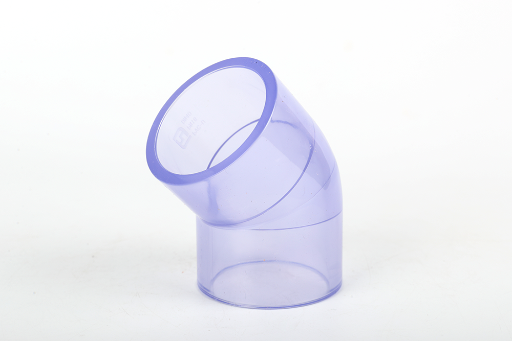 宜阳透明45° 弯头