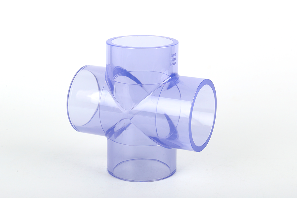 宜阳透明正四通